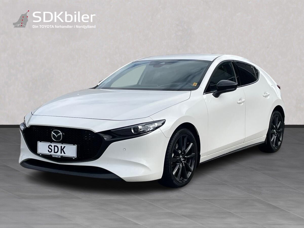 Billede af Mazda 3 2,0 Skyactiv-G  Mild hybrid Homura 150HK 5d 6g Aut.