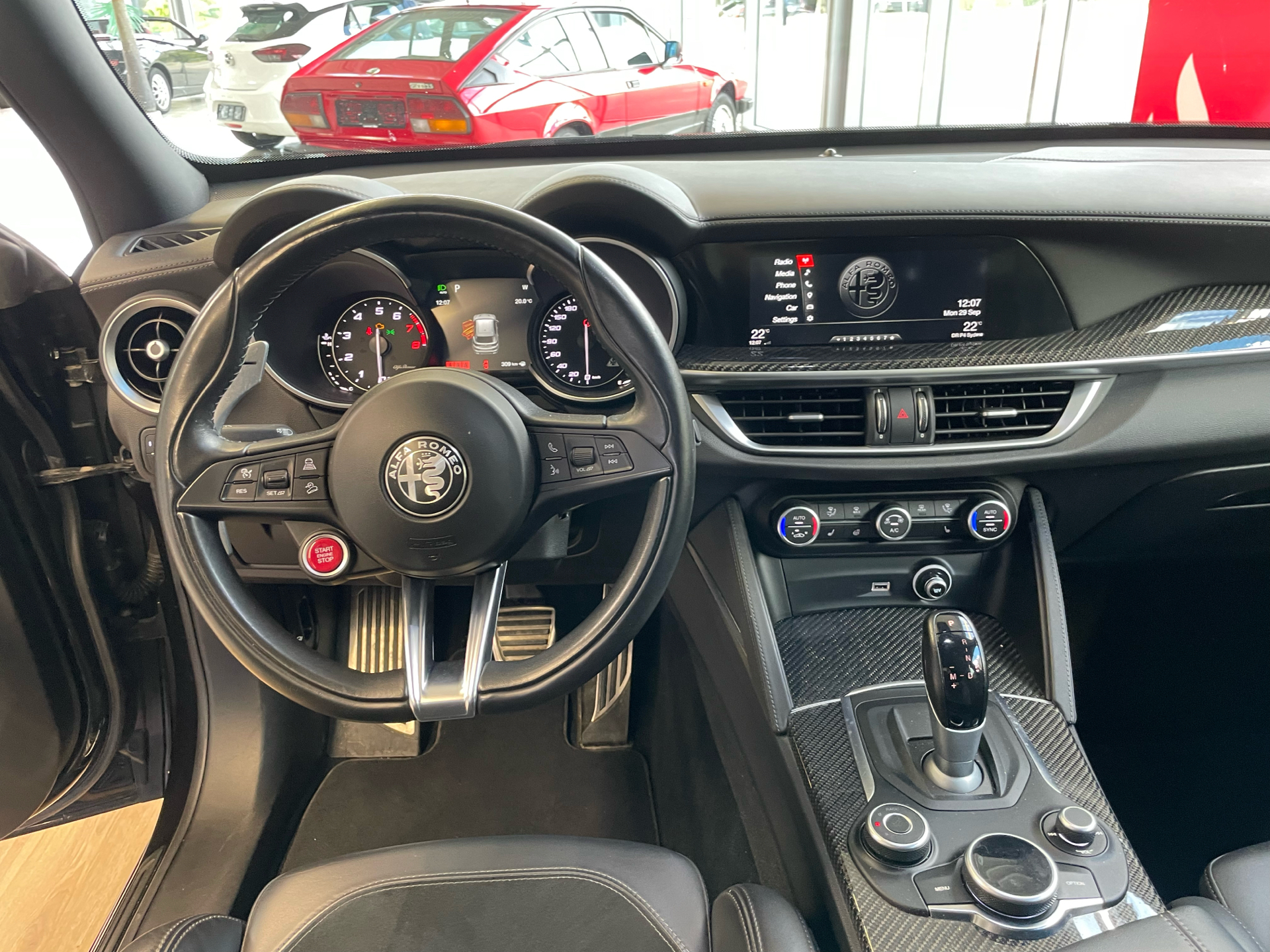 Billede af Alfa Romeo Stelvio 2,9 Bi-Turbo V6 Quadrifoglio 510HK 5d 8g Aut.