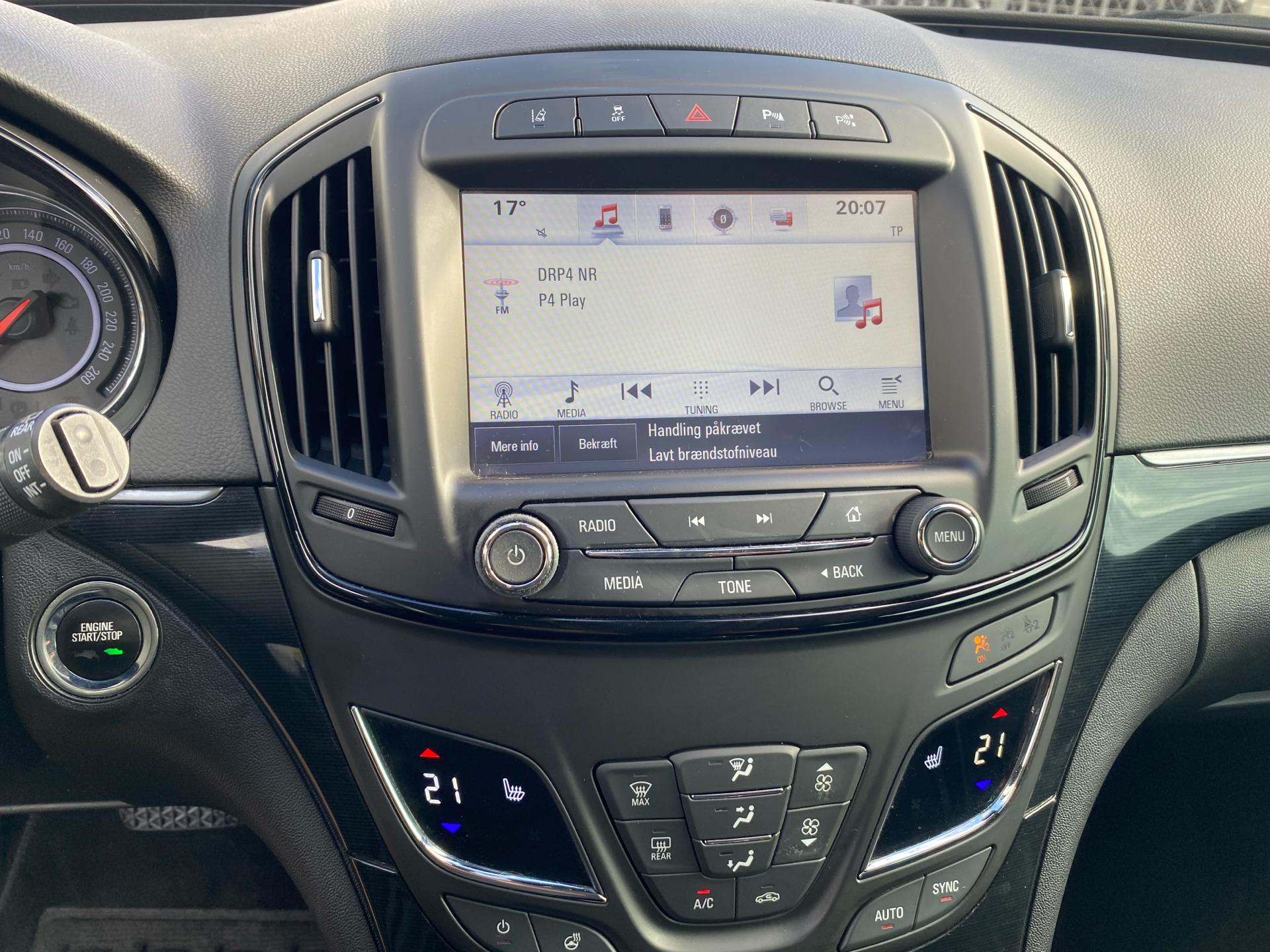 Billede af Opel Insignia Sports Tourer 1,6 CDTI Cosmo 136HK Stc 6g Aut.