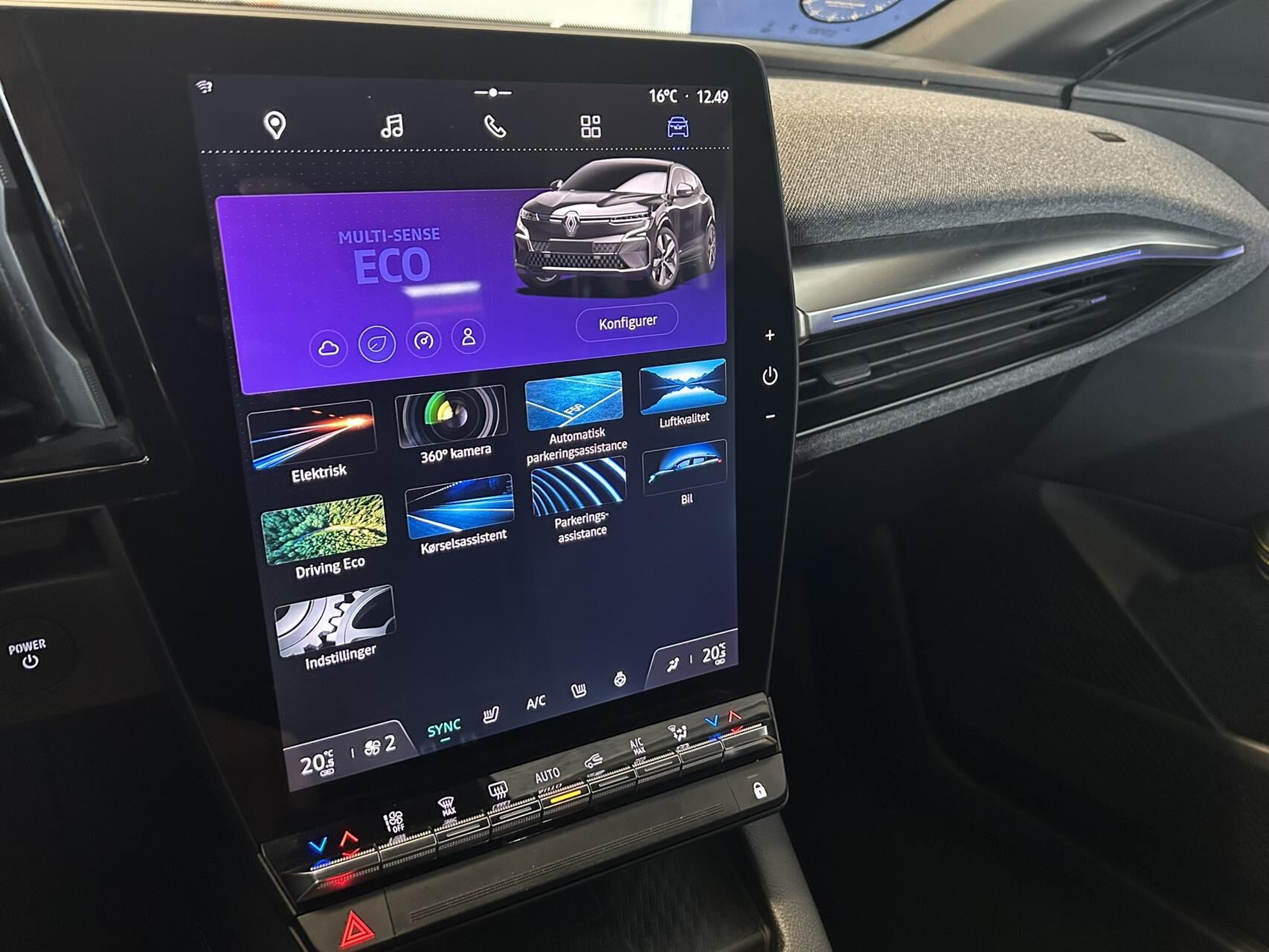 Billede af Renault Mégane E-TECH Techno 220HK 5d Aut.