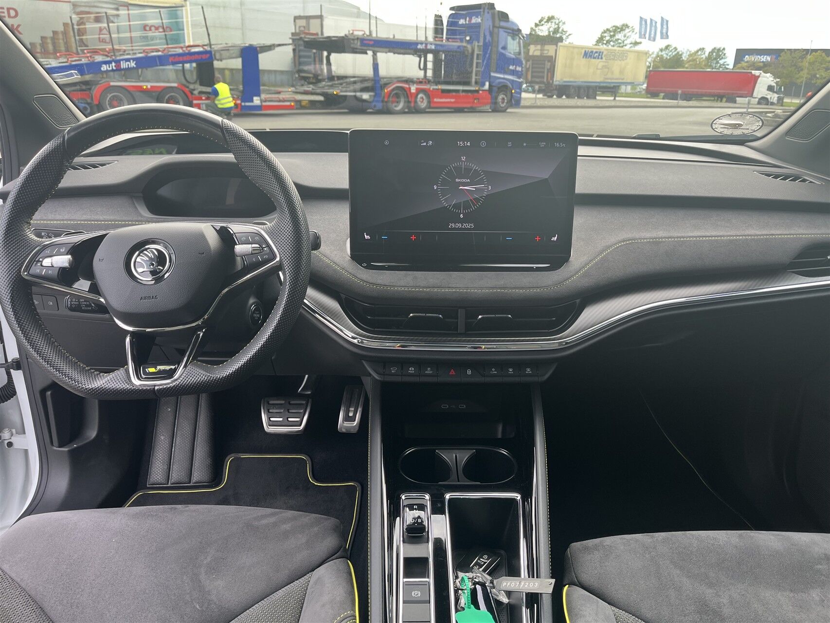 Billede af Skoda Enyaq iV Coupe EL RS 4x4 299HK 5d Aut.