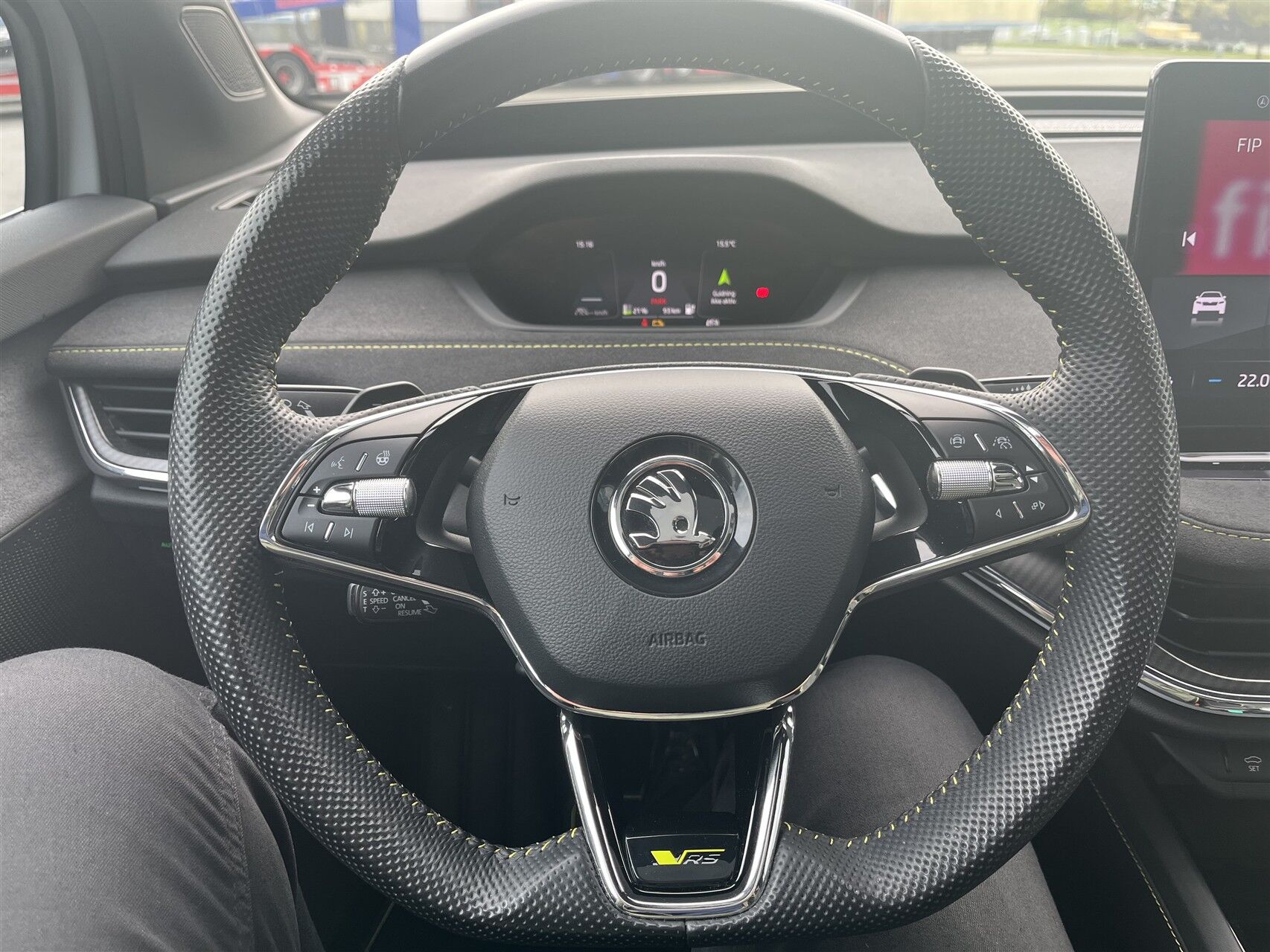 Billede af Skoda Enyaq iV Coupe EL RS 4x4 299HK 5d Aut.