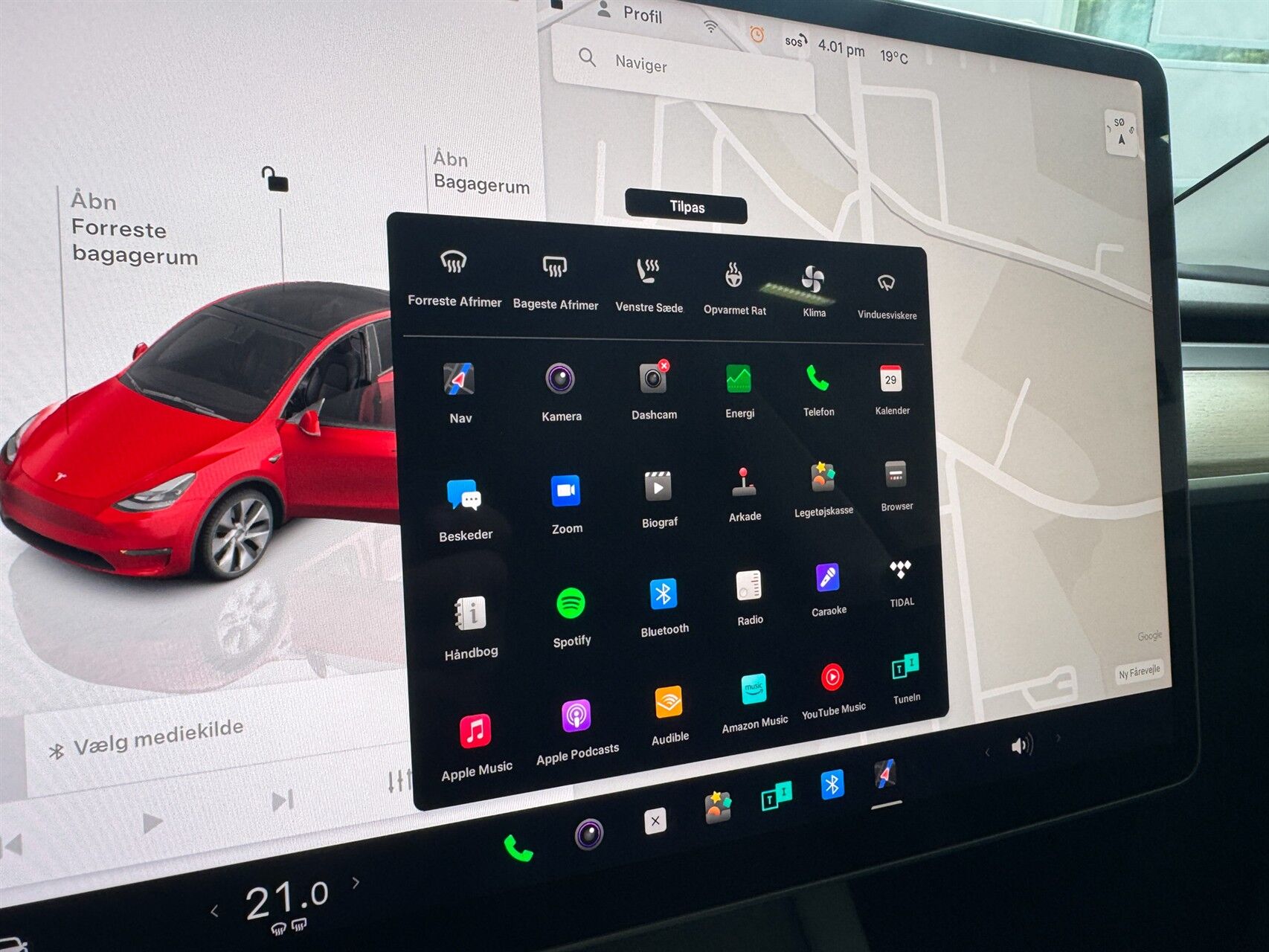 Billede af Tesla Model Y EL Standard Range RWD 204HK 5d Aut.