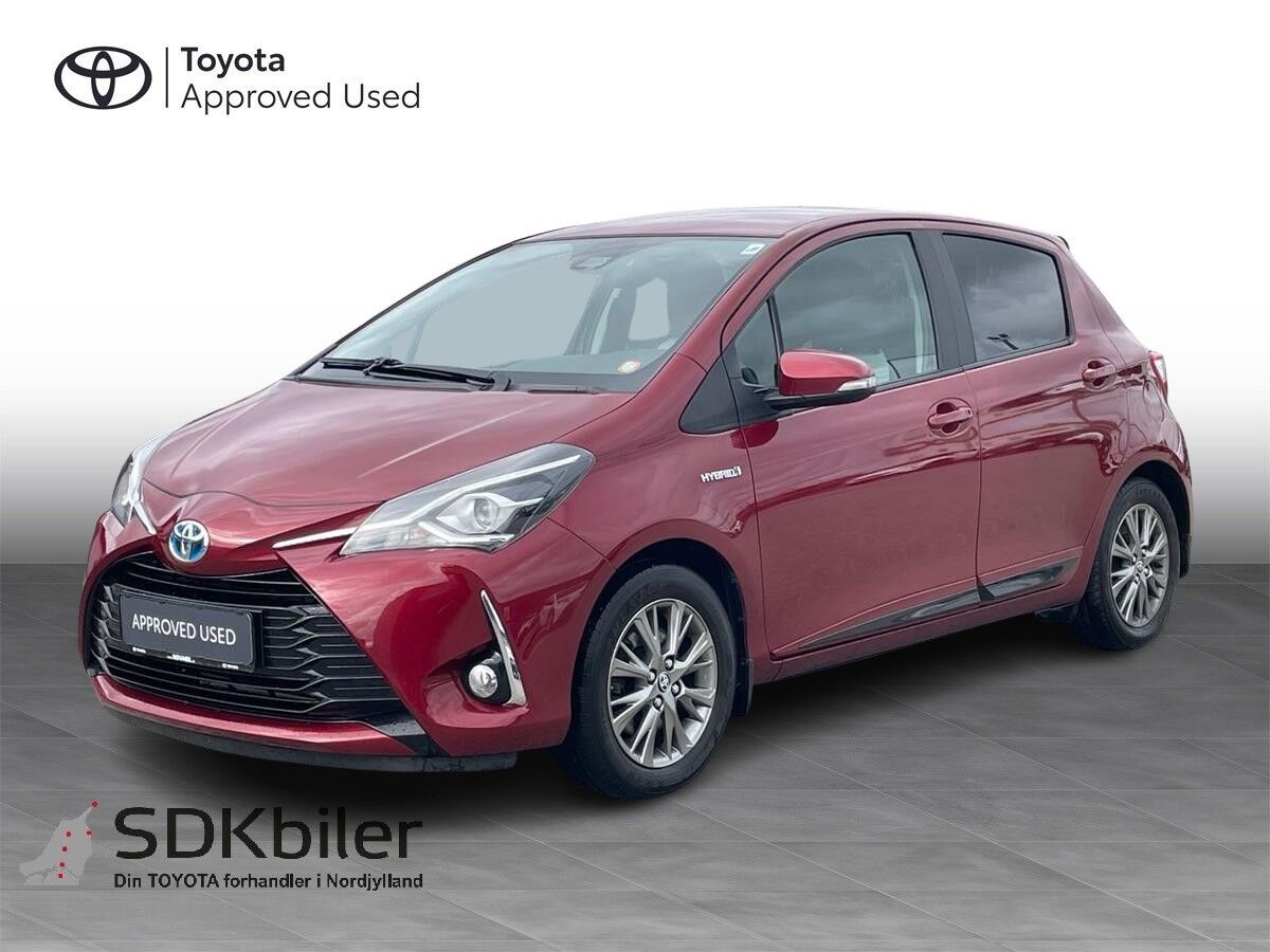 Billede af Toyota Yaris 1,5 Hybrid H2 Exclusive E-CVT 100HK 5d Trinl. Gear