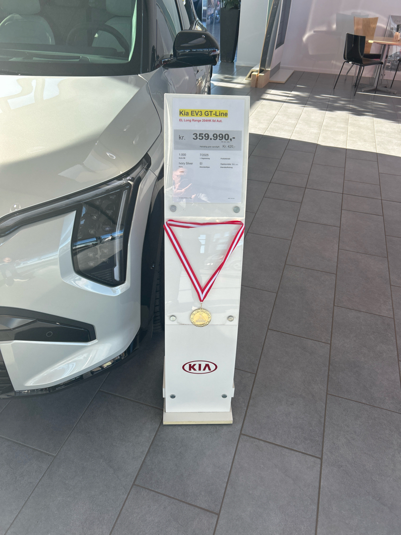 Billede af Kia EV3 EL Long Range GT-Line 204HK 5d Aut.