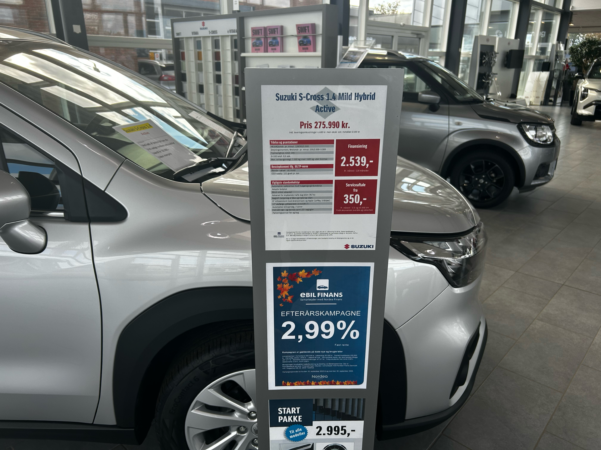 Billede af Suzuki S-Cross 1,4 Boosterjet  Mild hybrid Active 129HK 5d 6g