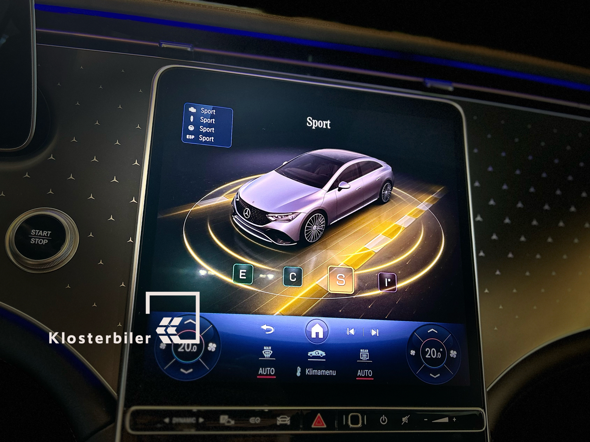 Billede af Mercedes-Benz EQE 350+ EL Electric Art 292HK Aut.