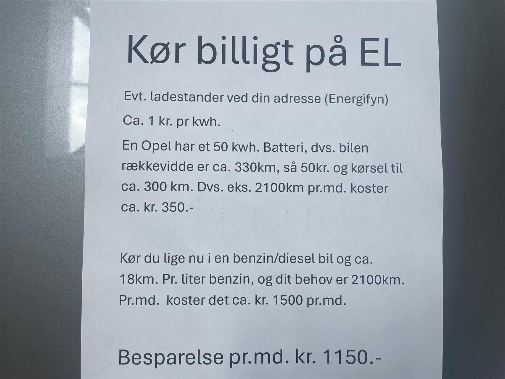 Billede af Opel Mokka-e EL Ultimate 136HK 5d Aut.