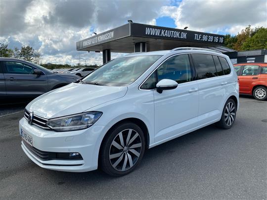 VW Touran 2,0 TDI BMT SCR Highline DSG 150HK 6g Aut.