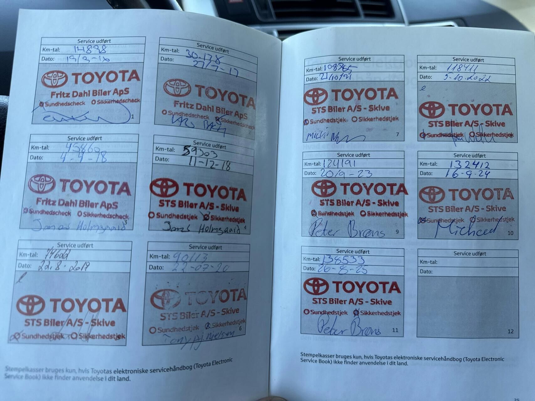 Billede af Toyota Verso 7 pers. 1,8 VVT-I T2 Touch 147HK 6g