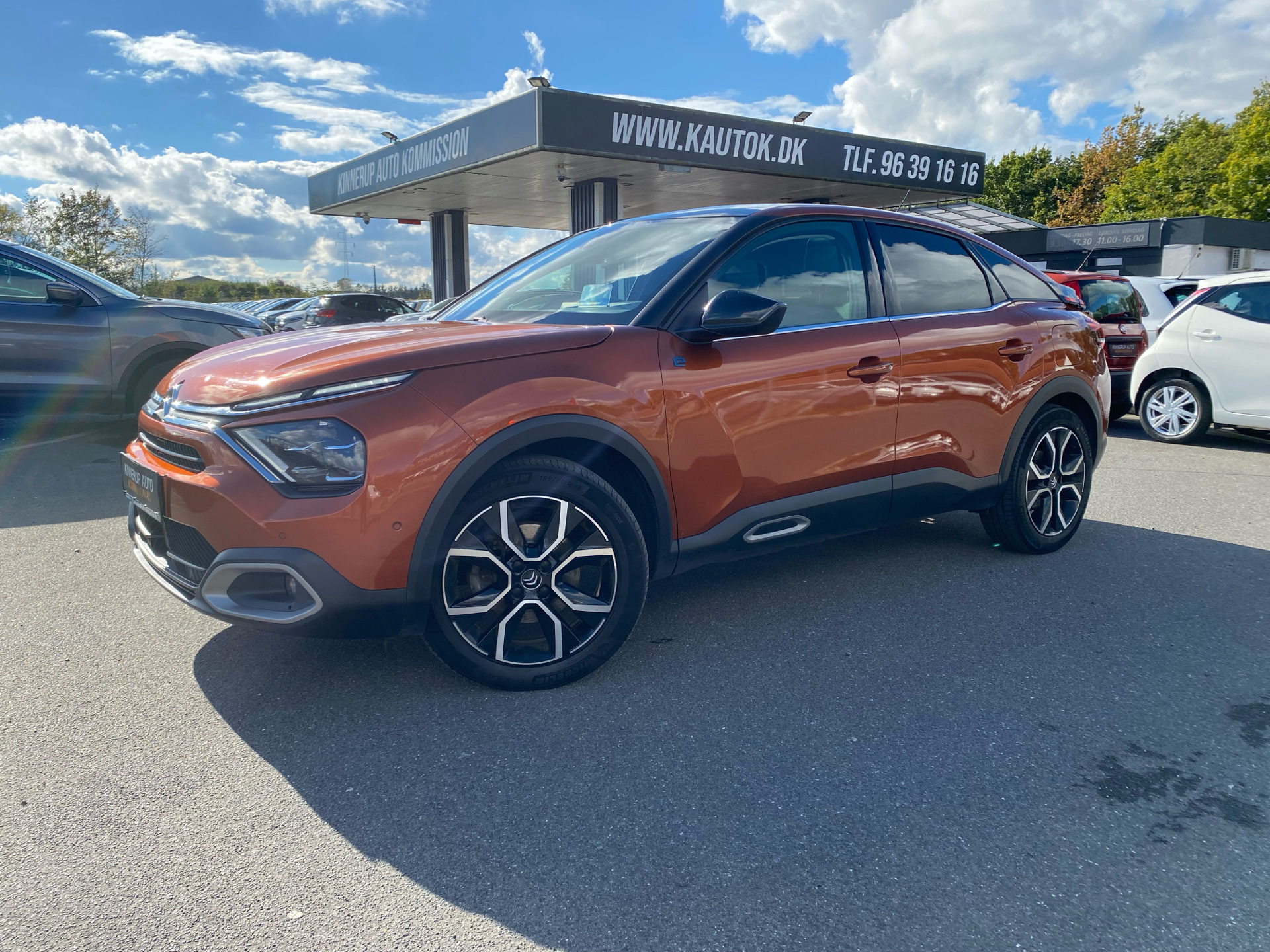 Billede af Citroën e-C4 EL Shine Sport 136HK 5d Aut.