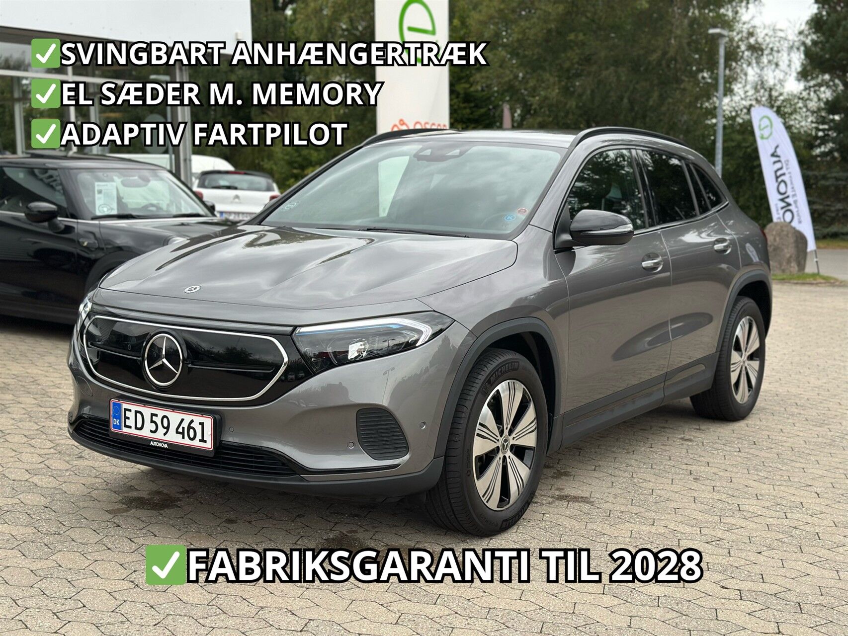 Billede af Mercedes-Benz EQA 250+ EL Progressive 190HK 5d Aut.