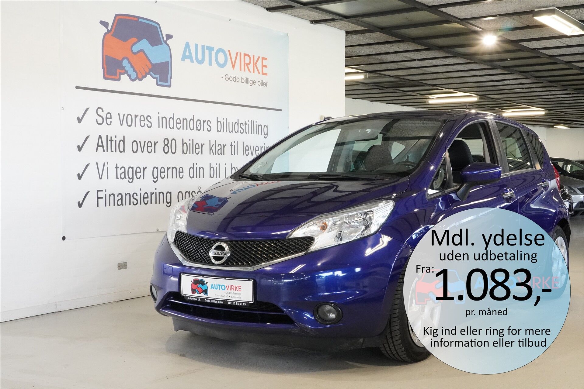 Billede af Nissan Note 1,2 Visia 80HK 5d