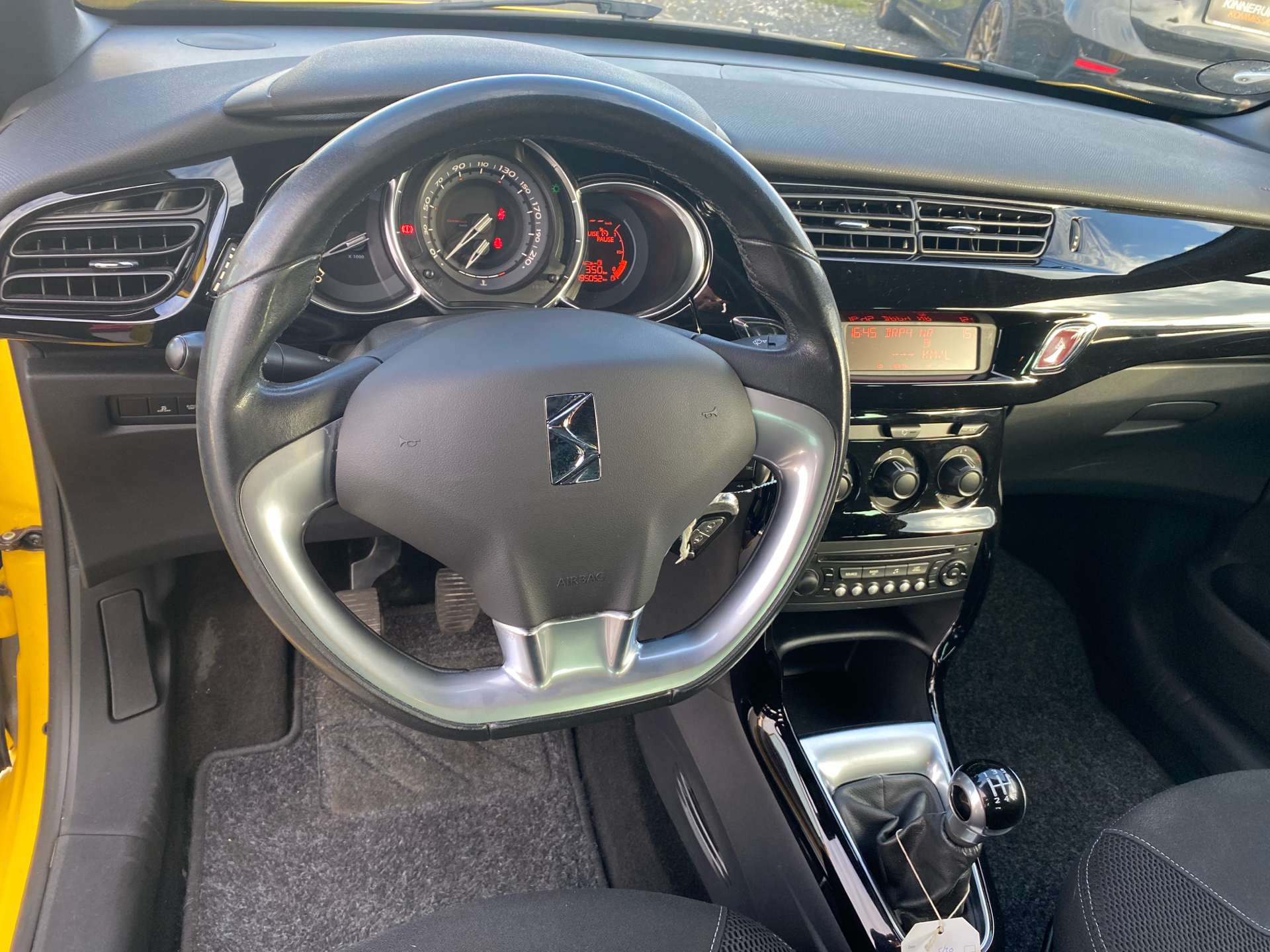 Billede af Citroën DS3 1,6 e-HDi Style 92HK 3d