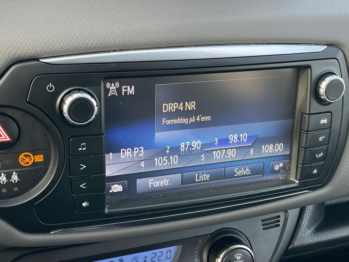 Billede af Toyota Yaris 1,5 Hybrid H2 E-CVT 100HK 5d Trinl. Gear