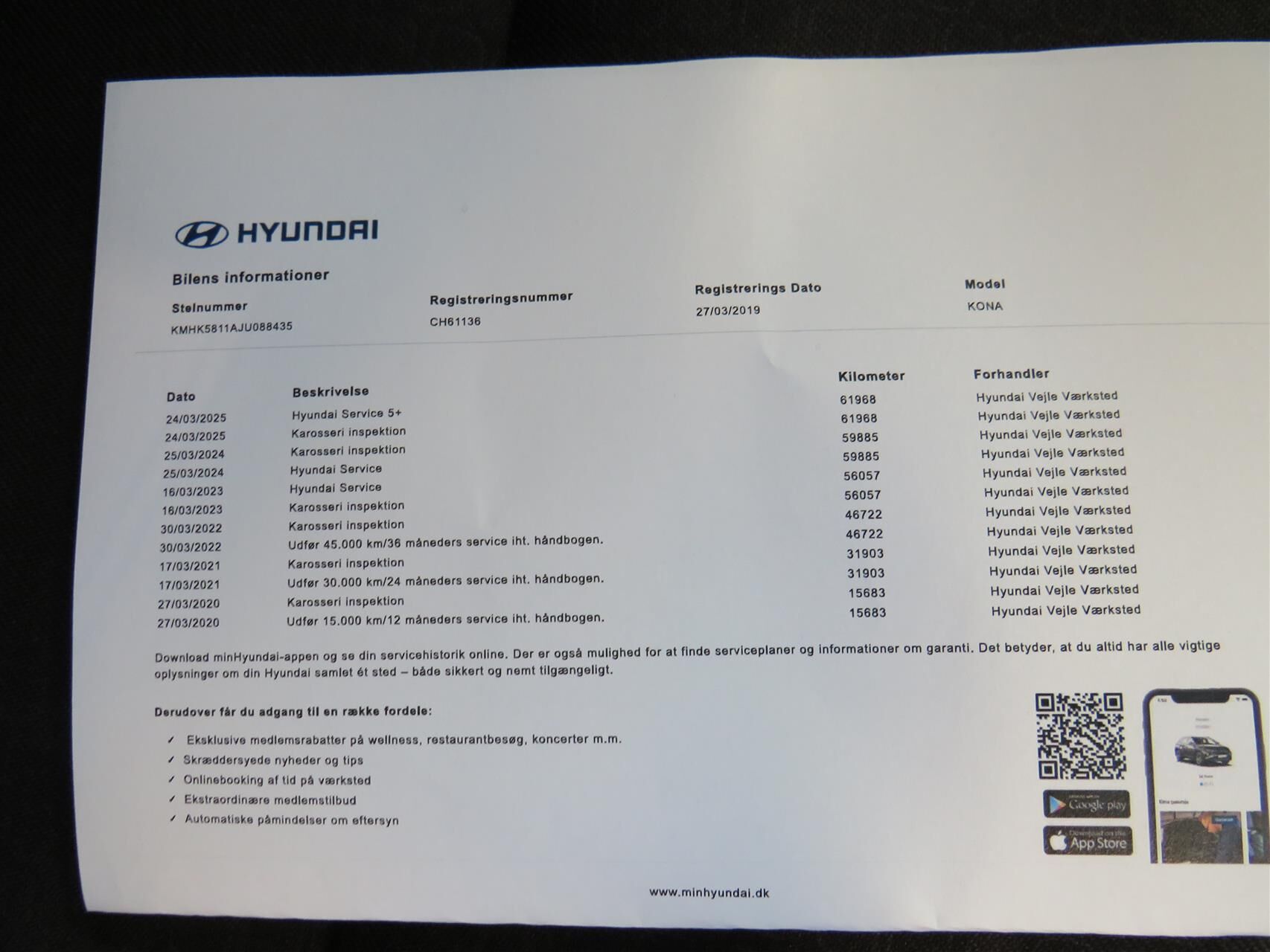 Billede af Hyundai Kona 1,0 T-GDI Premium 120HK 5d 6g
