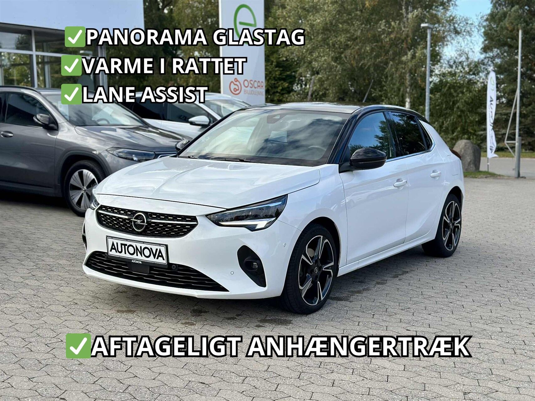 Billede af Opel Corsa 1,2 PureTech Elegance Sky 100HK 5d 6g
