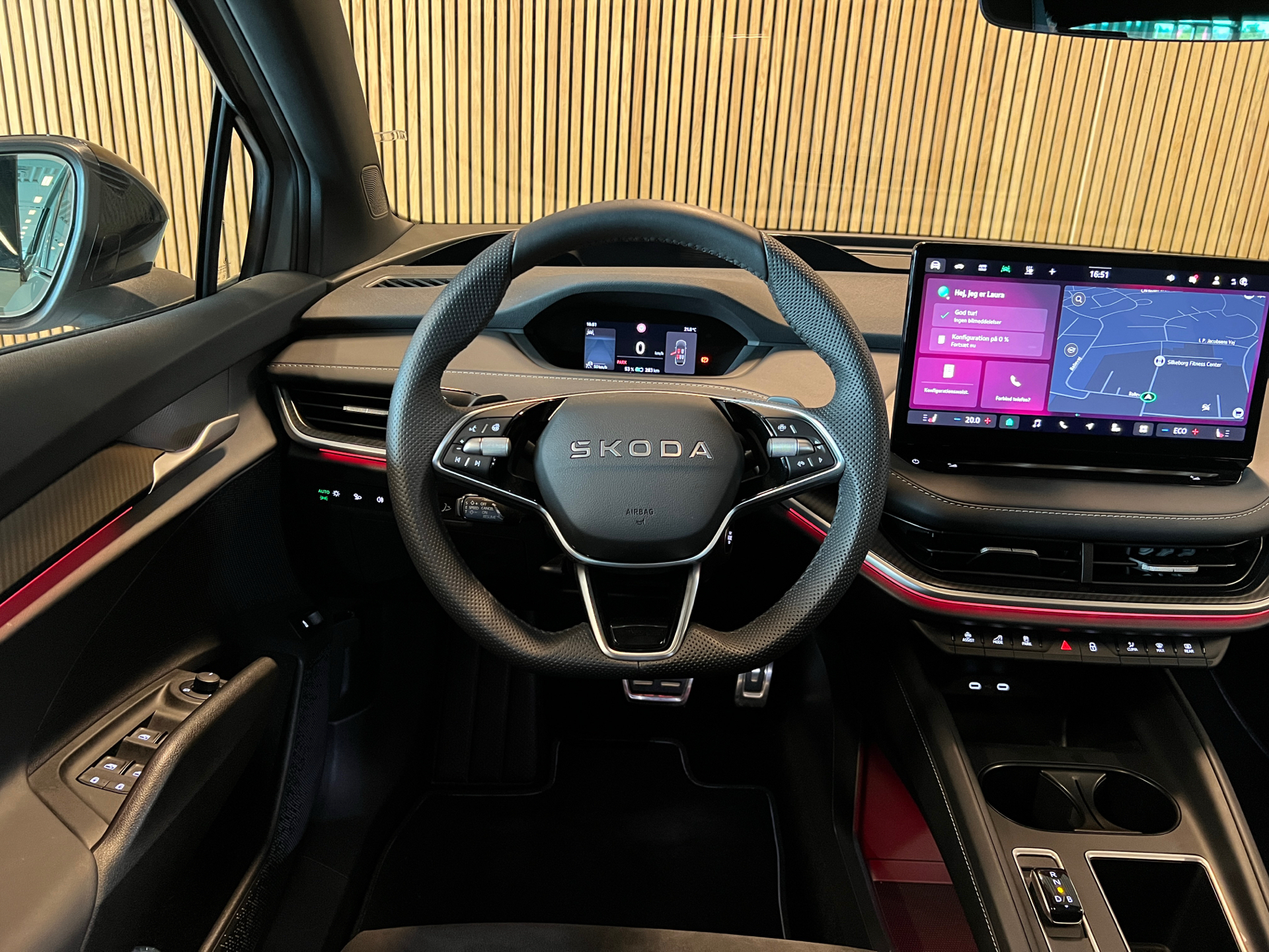 Billede af Skoda Enyaq iV 85 Coupe EL Sportline MAXX  286HK 5d Aut. 
