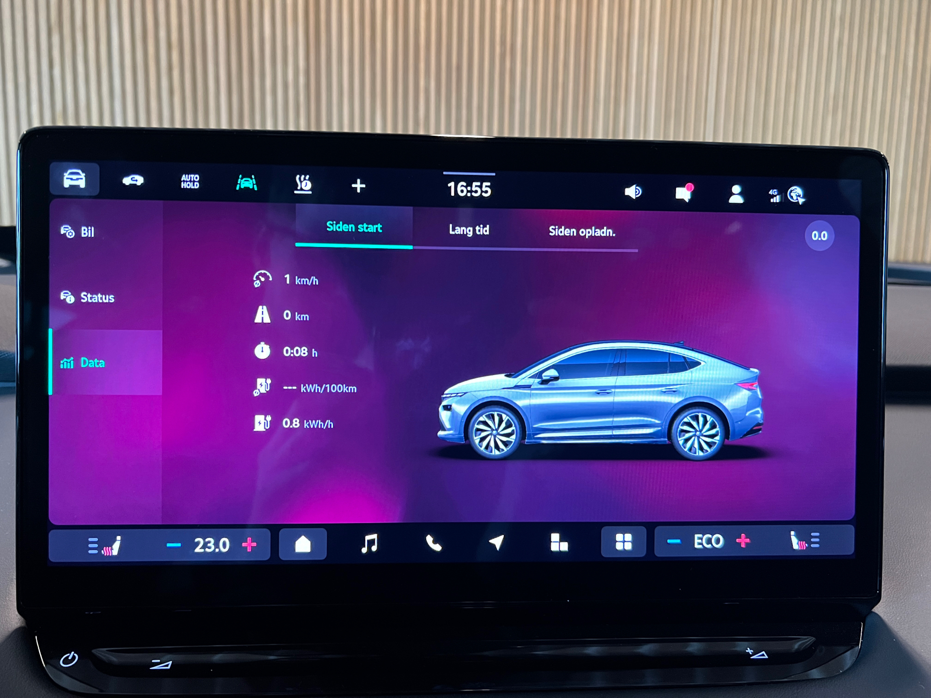 Billede af Skoda Enyaq iV 85 Coupe EL Sportline MAXX  286HK 5d Aut. 