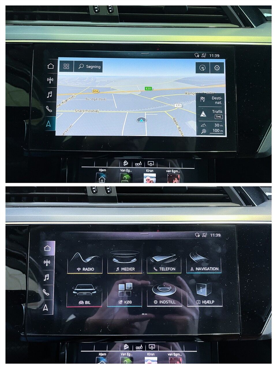 Billede af Audi E-tron 55 Advanced Quattro 408HK 5d Aut.