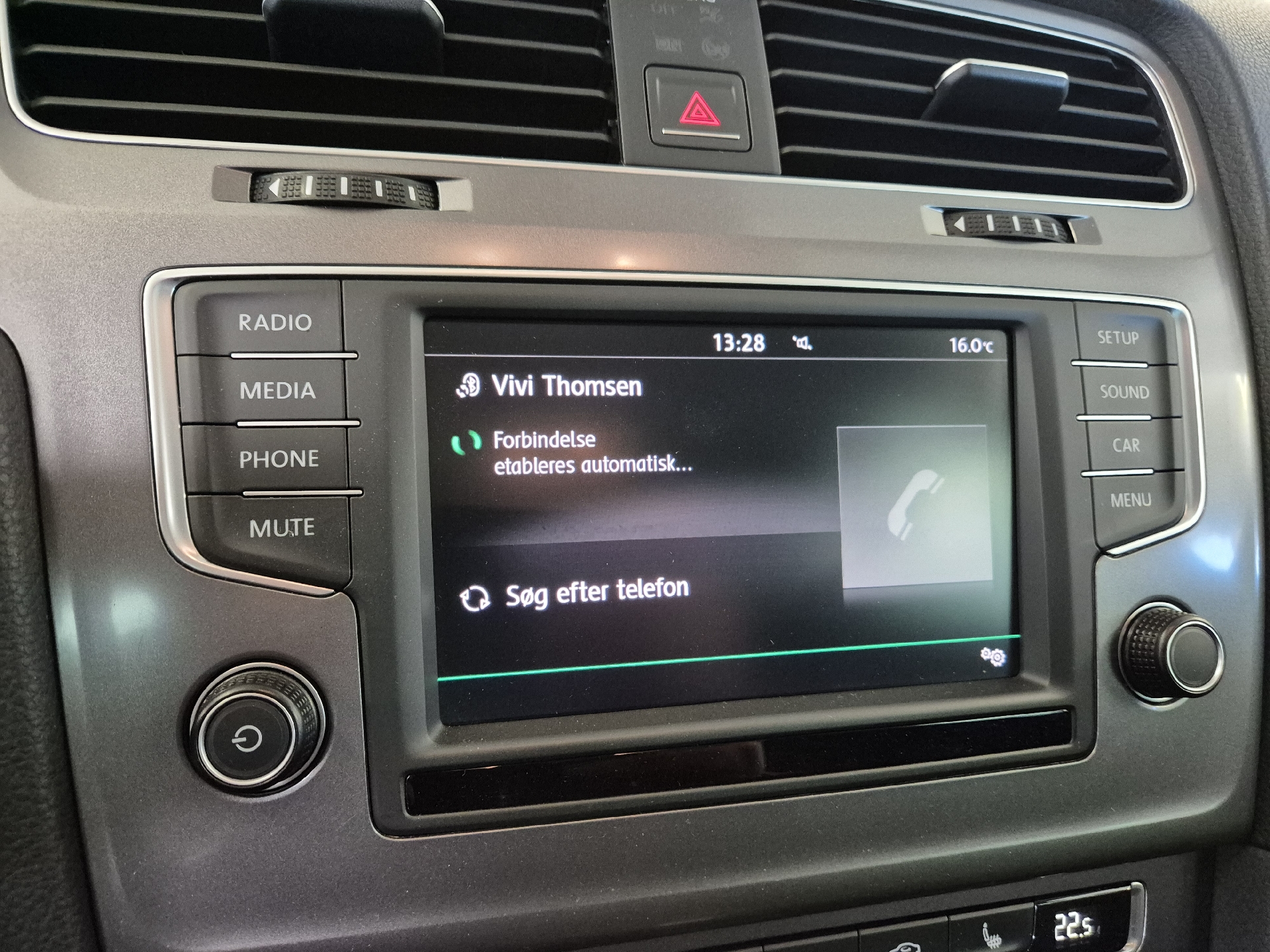 Billede af VW Golf Variant 1,6 TDI BMT Trendline DSG 110HK Stc 7g Aut.