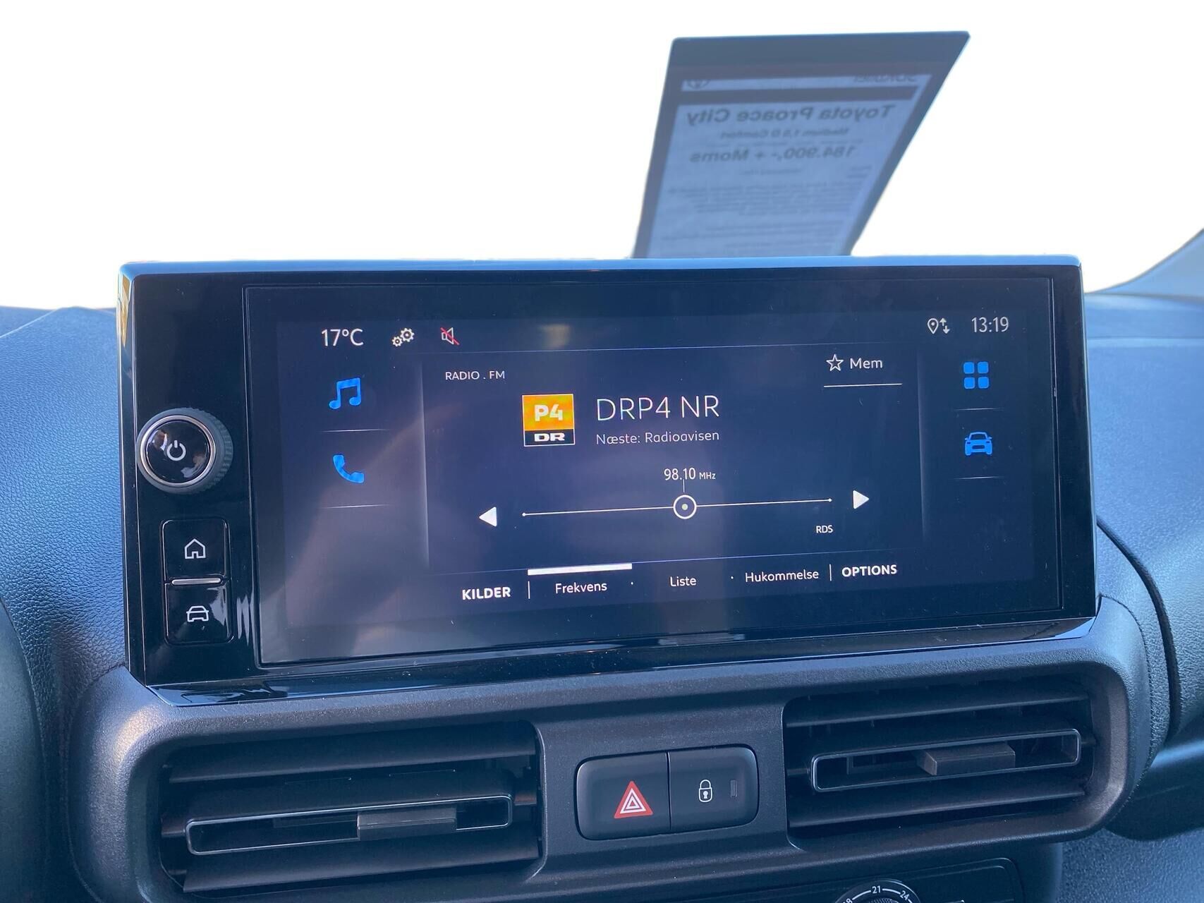 Billede af Toyota Proace City Medium 1,5 D Comfort Master 102HK Van