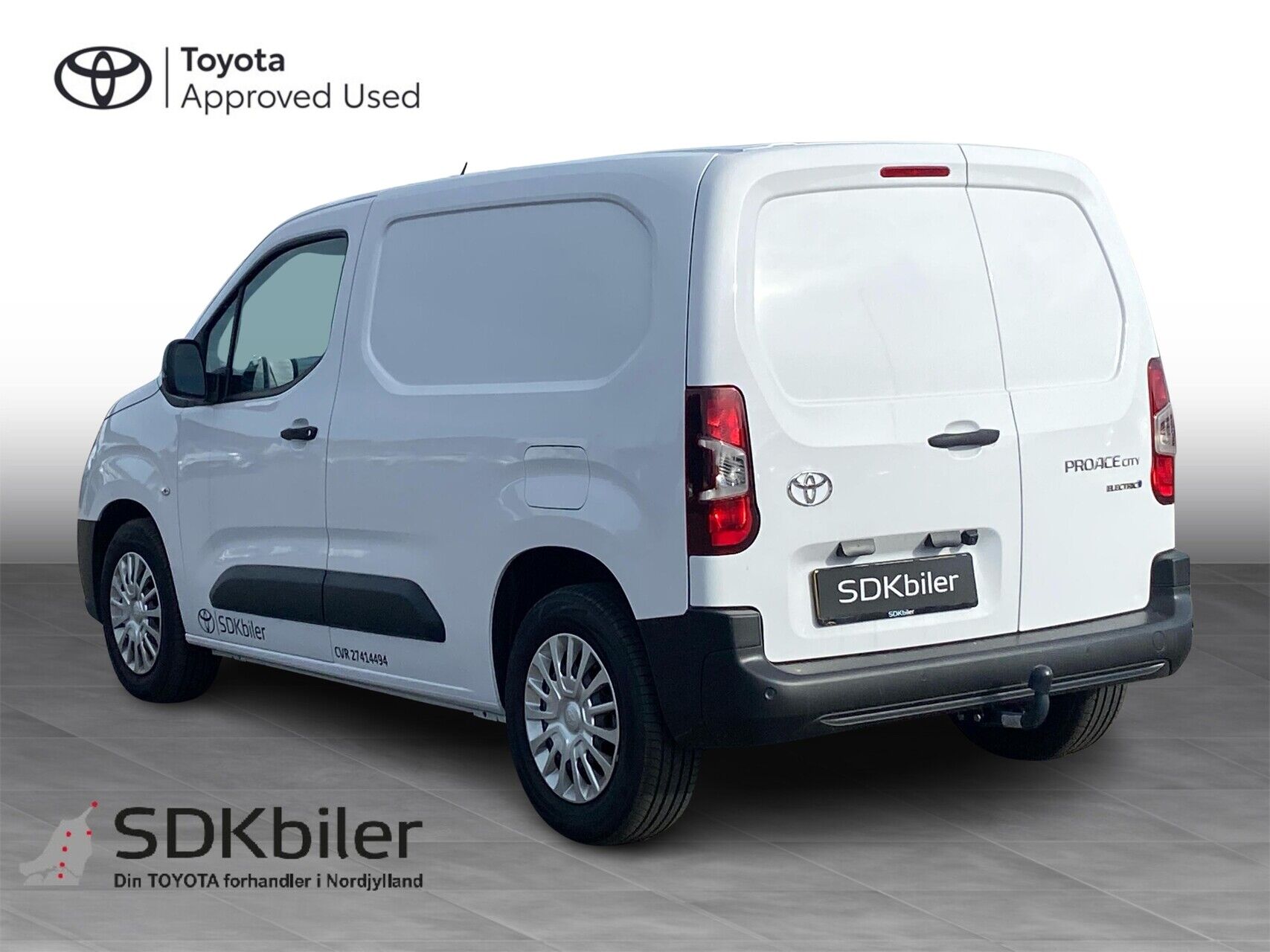 Billede af Toyota Proace City Electric Medium EL Comfort Master 1 Skydedør 136HK Van Aut.