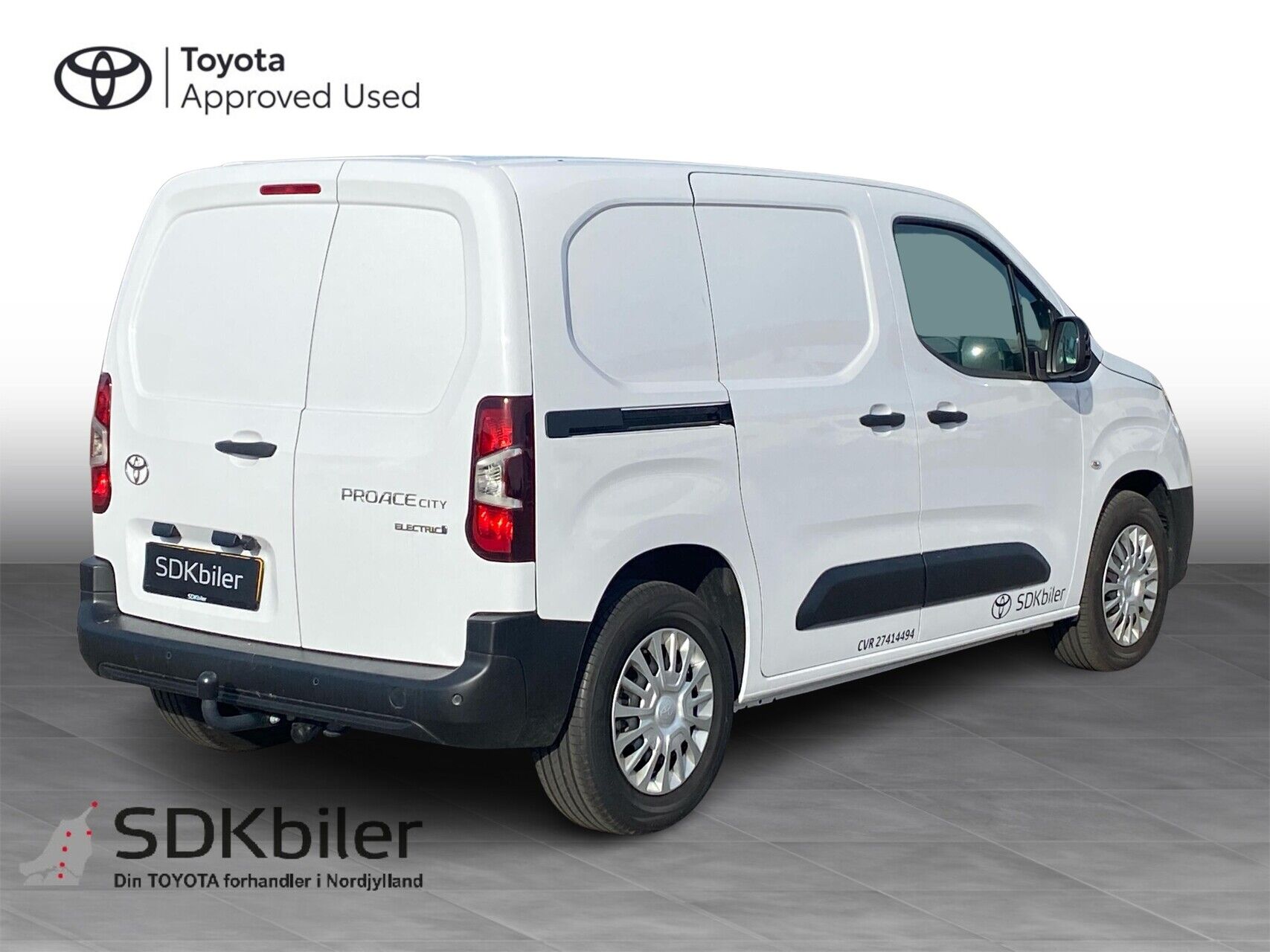 Billede af Toyota Proace City Electric Medium EL Comfort Master 1 Skydedør 136HK Van Aut.