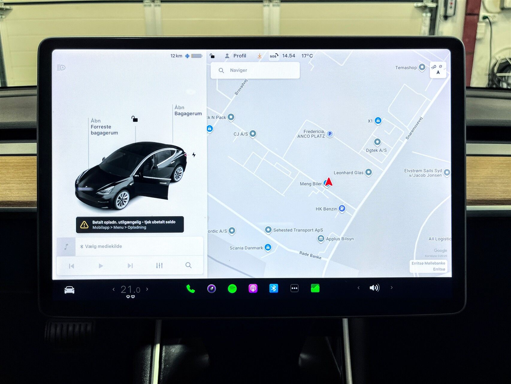 Billede af Tesla Model 3 EL Standard Range Plus 325HK Aut.