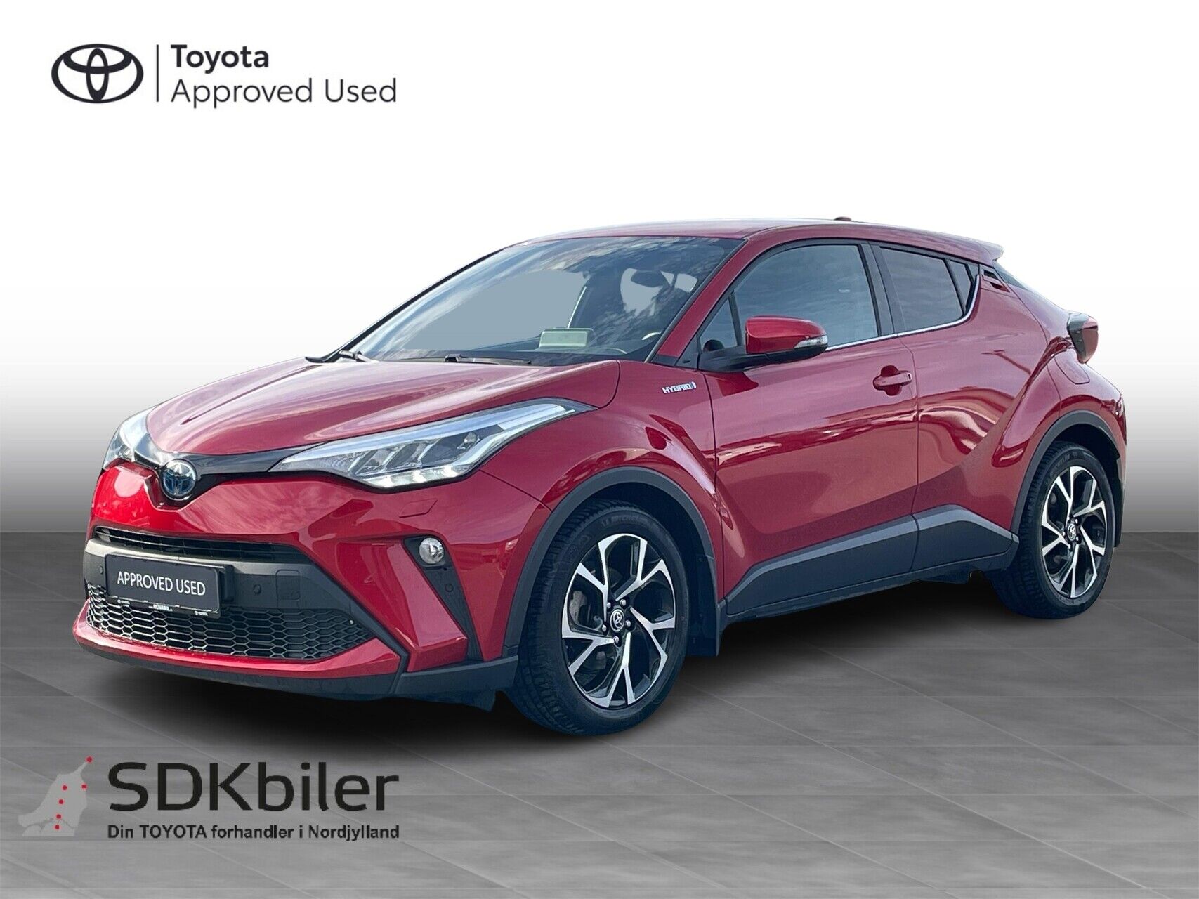 Billede af Toyota C-HR 1,8 Hybrid C-LUB Smart Multidrive S 122HK 5d Aut.