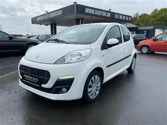 Peugeot 107 1,0 White 68HK 5d