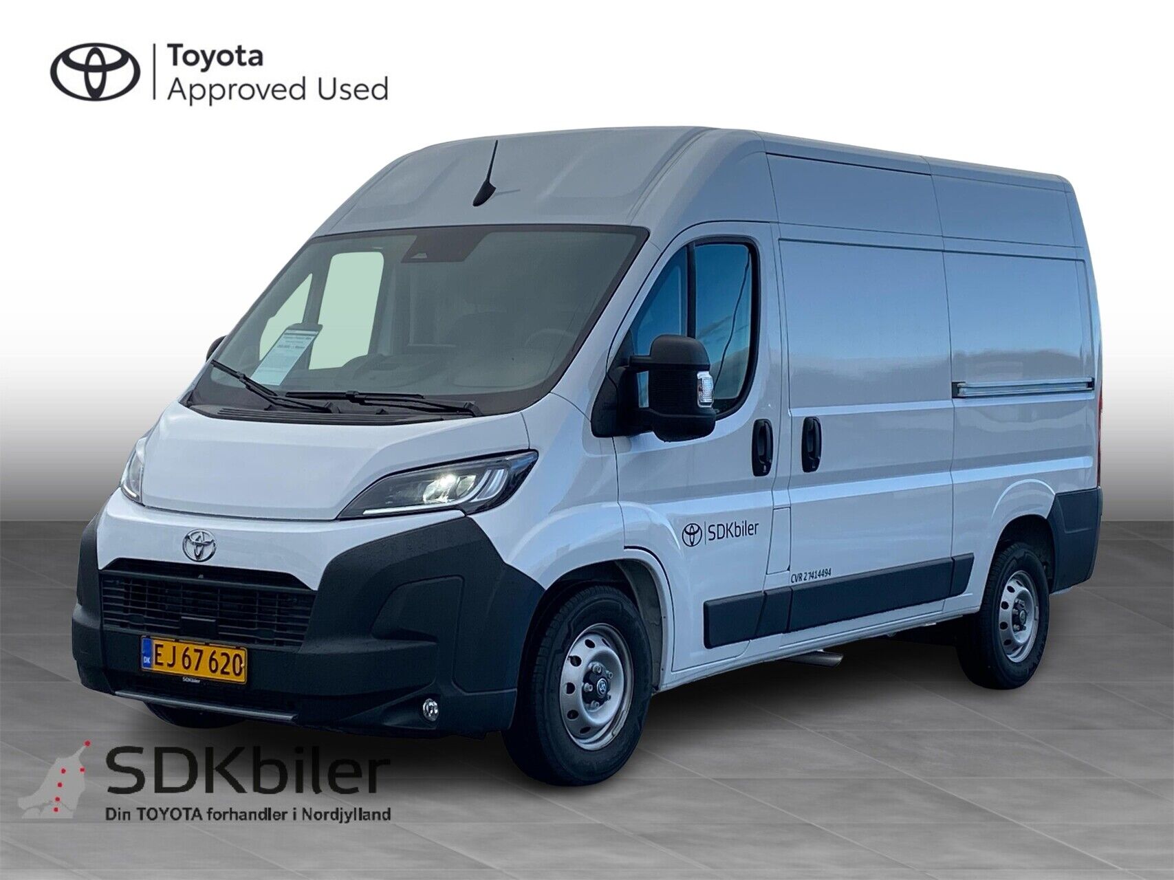 Billede af Toyota Proace Max Medium 2,2 D Comfort Master To skydedør m. højt tag 140HK Van 8g Aut.