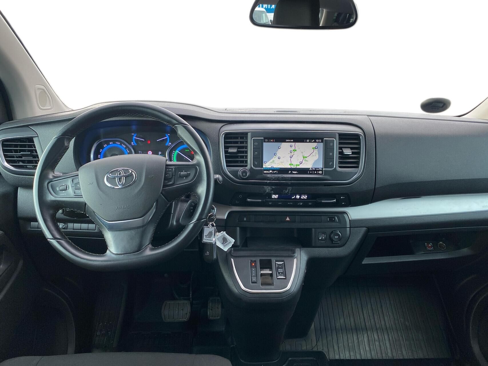 Billede af Toyota Proace Verso Electric Long EL Shuttle m/Dobbelt bagdør,Dobb.skydedør 136HK Aut.