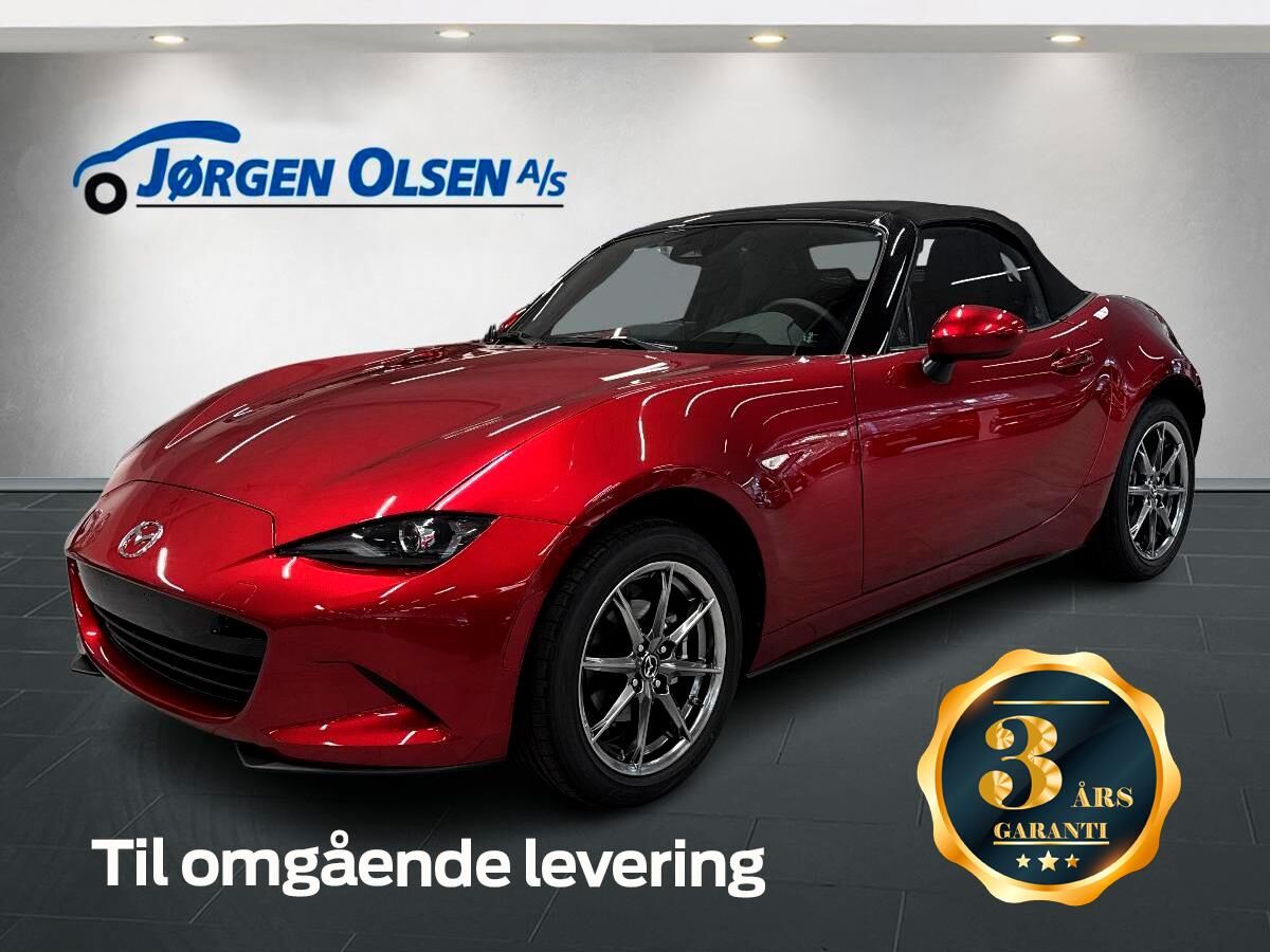Billede af Mazda MX-5 1,5 Skyactiv-G Exclusive-Line 132HK Cabr. 6g
