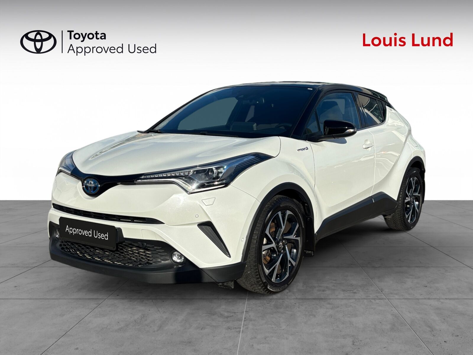 Billede af Toyota C-HR 1,8 Hybrid C-LUB Premium Selected Bi-tone Multidrive S 122HK 5d Aut.