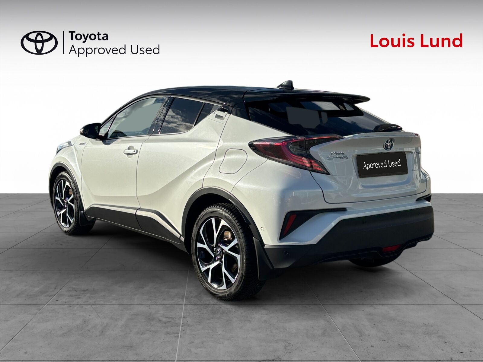 Billede af Toyota C-HR 1,8 Hybrid C-LUB Premium Selected Bi-tone Multidrive S 122HK 5d Aut.