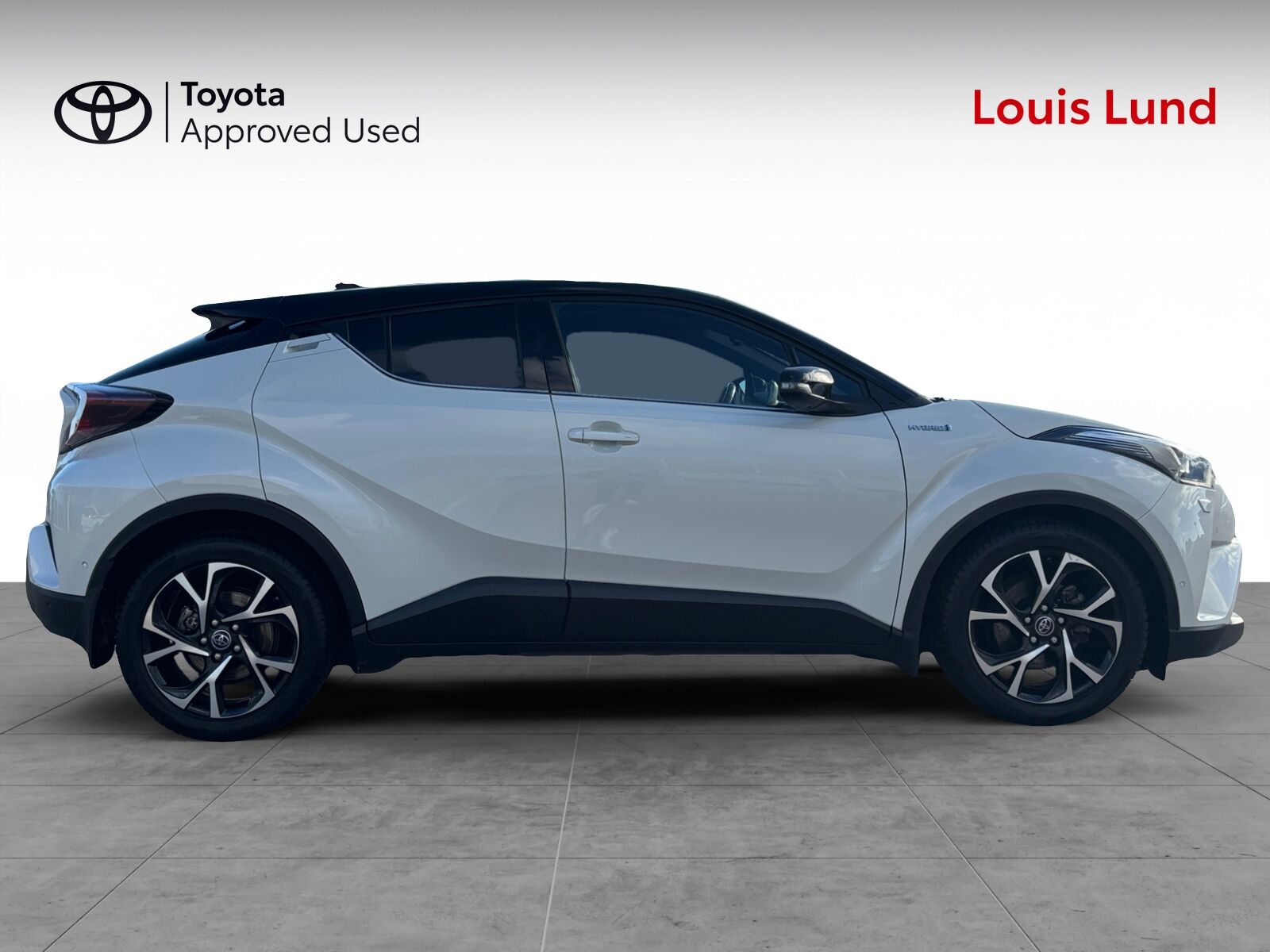 Billede af Toyota C-HR 1,8 Hybrid C-LUB Premium Selected Bi-tone Multidrive S 122HK 5d Aut.