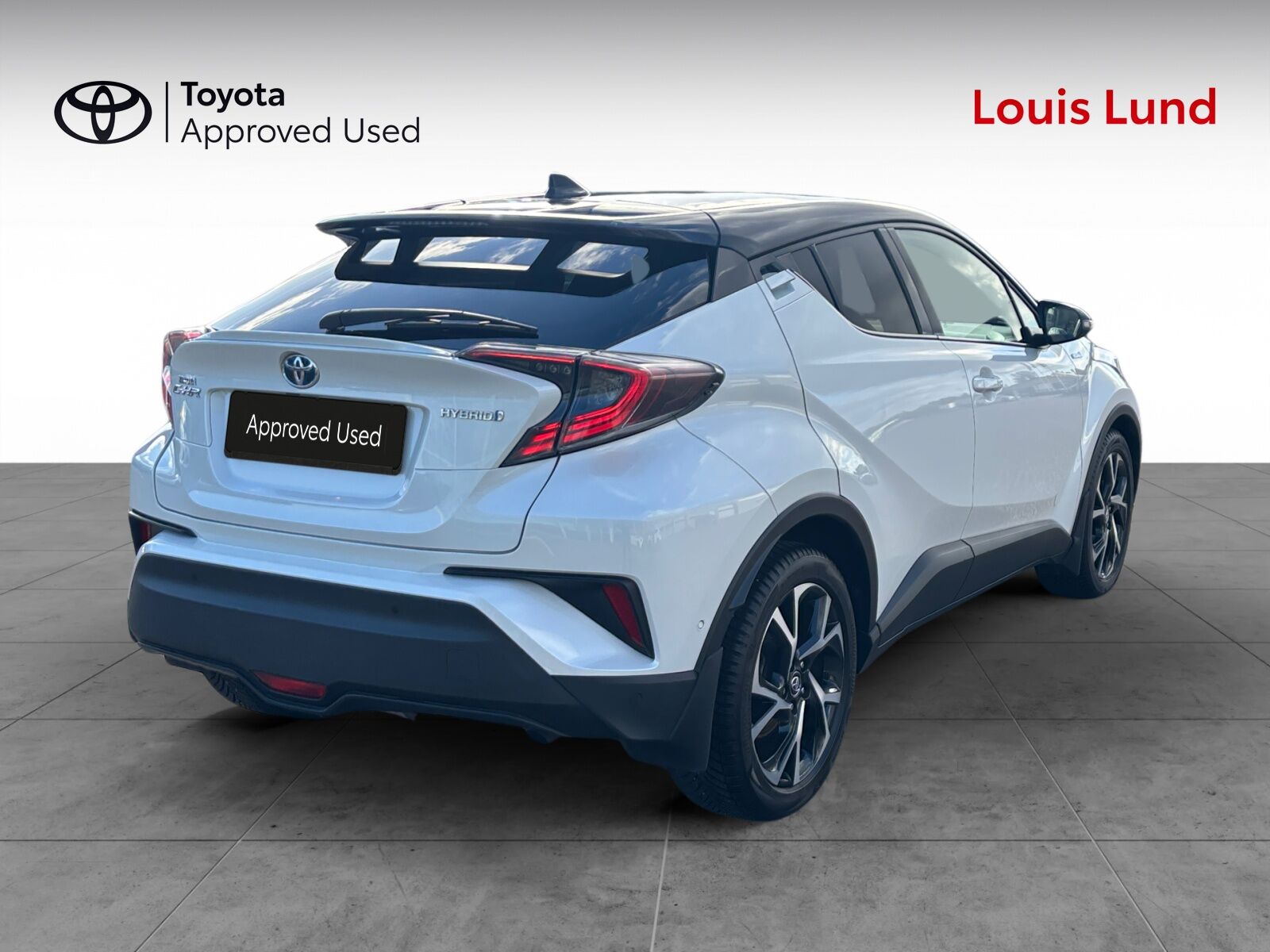 Billede af Toyota C-HR 1,8 Hybrid C-LUB Premium Selected Bi-tone Multidrive S 122HK 5d Aut.