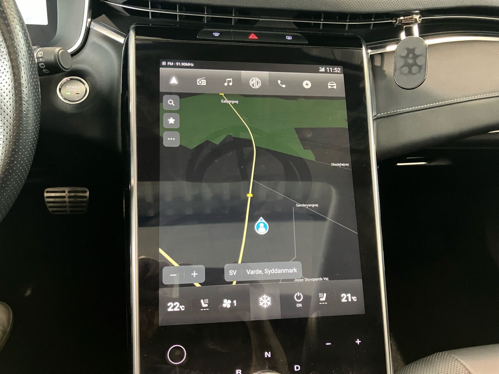 Billede af MG Marvel R EL Performance 4x4 288HK 5d Aut.