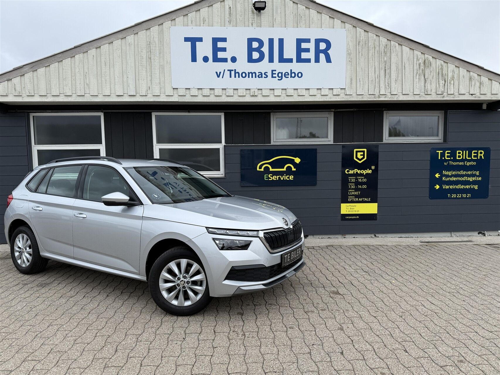 Billede af Skoda Kamiq 1,0 TSI Tour de France DSG 110HK 5d 7g Aut.