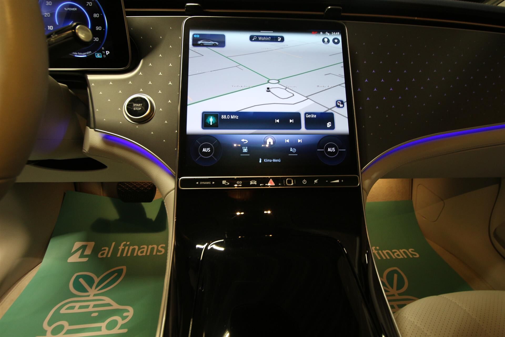 Billede af Mercedes-Benz EQE 300 EL 245HK Aut.