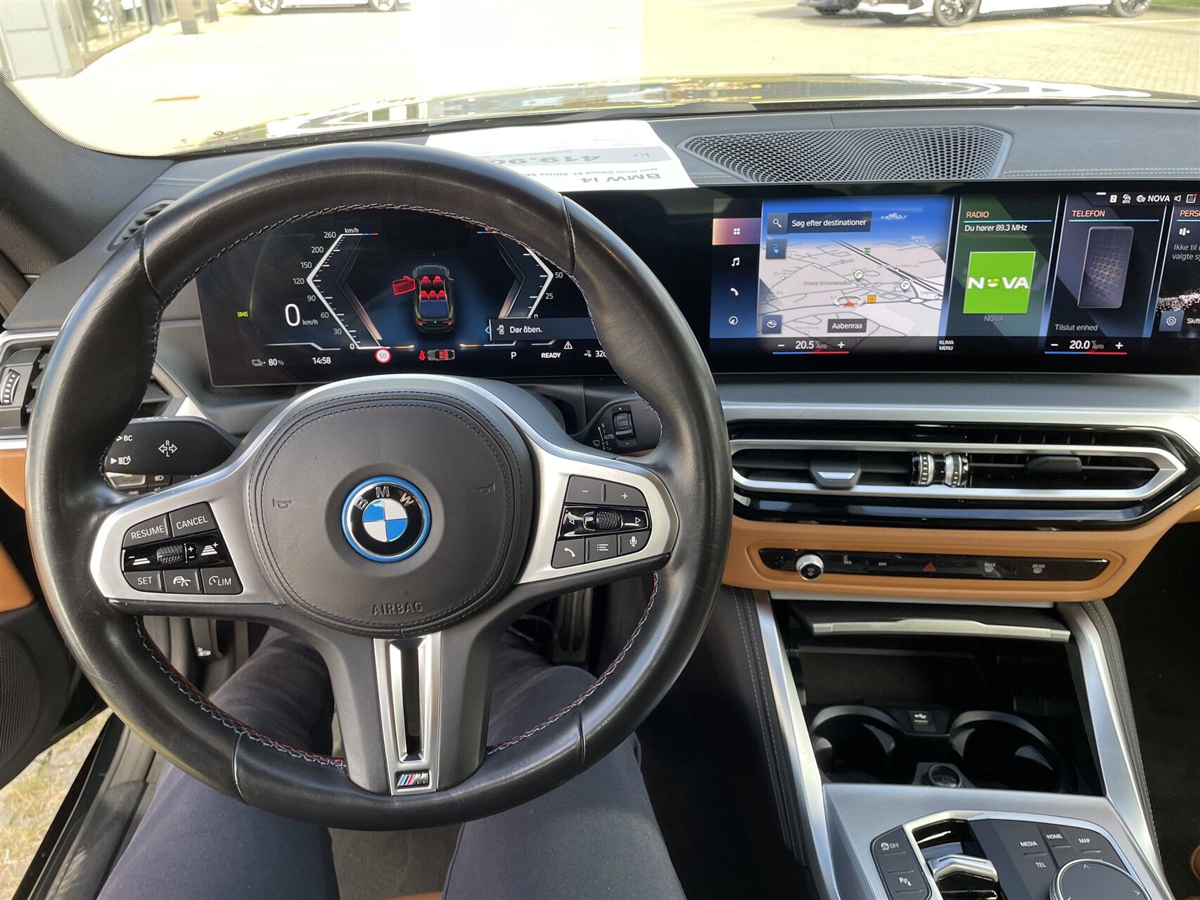Billede af BMW i4 M50 Gran Coupé EL XDrive 544HK 5d Aut.