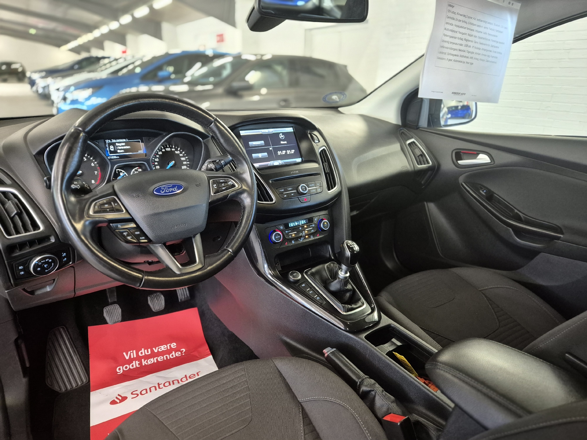 Billede af Ford Focus 1,0 EcoBoost Titanium 125HK Stc 6g