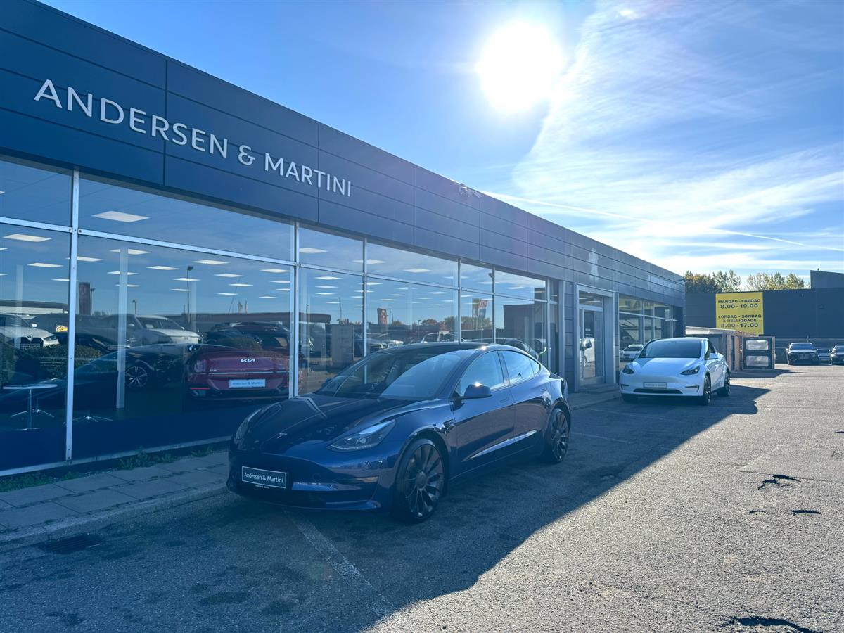 Tesla Model 3 EL Performance AWD 513HK Aut. på lager