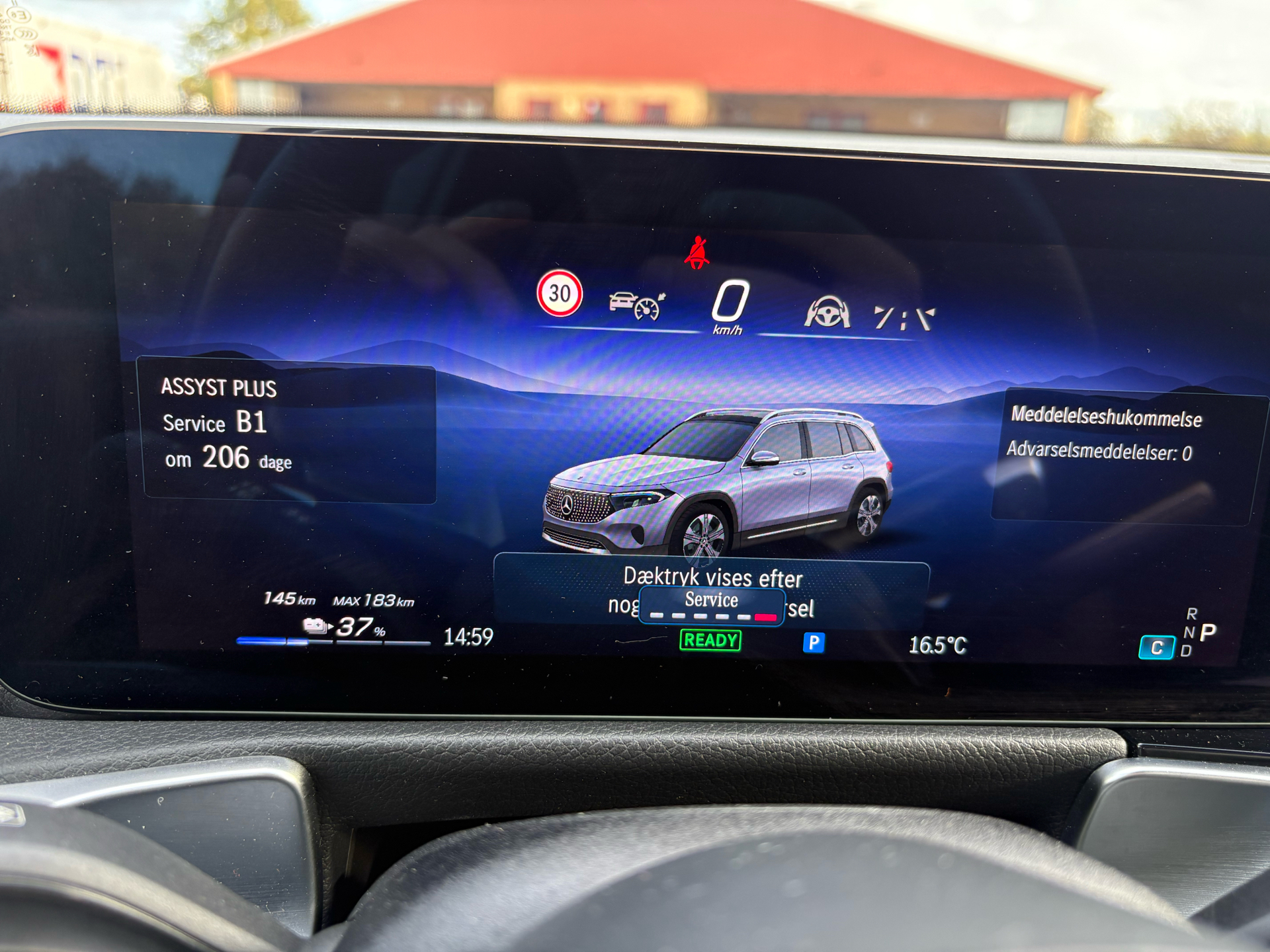 Billede af Mercedes-Benz EQB 350 EL AMG Advance 4Matic 292HK 5d Aut.