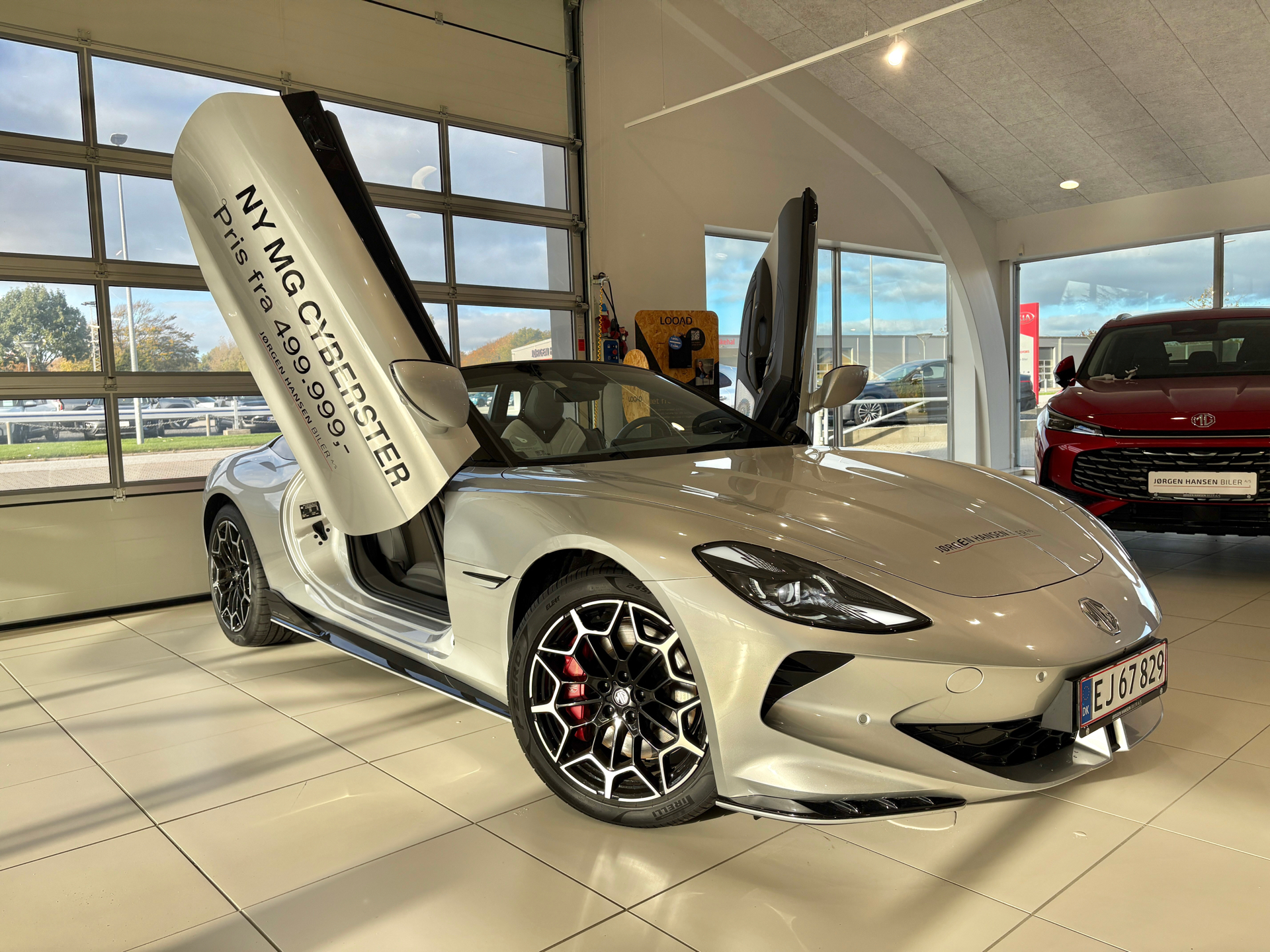 Billede af MG Cyberster EL Long Range Trophy 4x4 340HK Cabr. Aut.