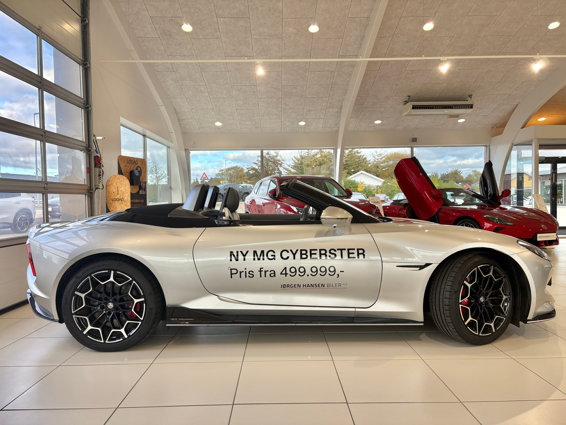 Billede af MG Cyberster EL Long Range Trophy 4x4 340HK Cabr. Aut.