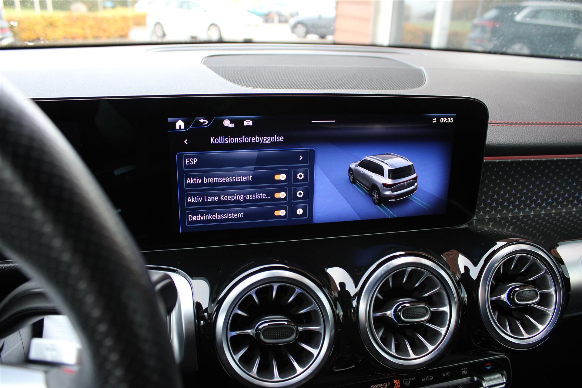 Billede af Mercedes-Benz EQB 350 7 pers. EL AMG Line 4Matic 292HK 5d Aut.