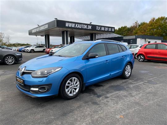 Renault Mégane Sport Tourer 1,5 DCI FAP Limited EDC 110HK Stc 6g Aut.