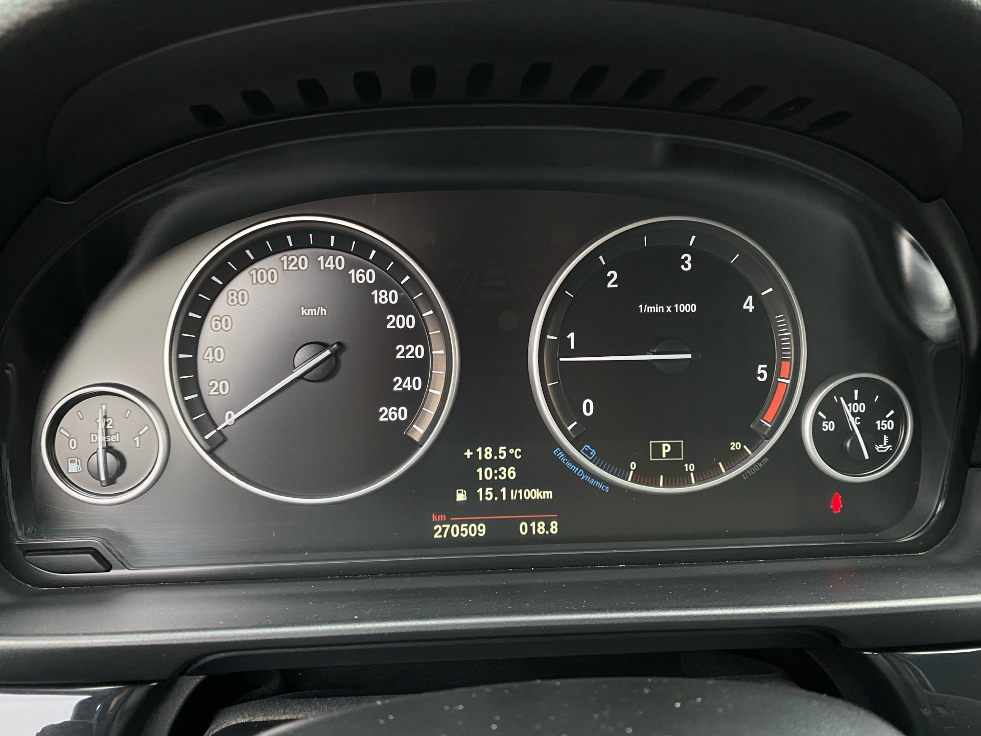 Billede af BMW 520d Touring 2,0 D Steptronic 184HK Stc 8g Aut.